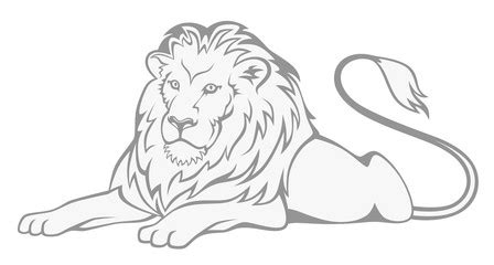 Lion Lying Down Drawing at GetDrawings | Free download