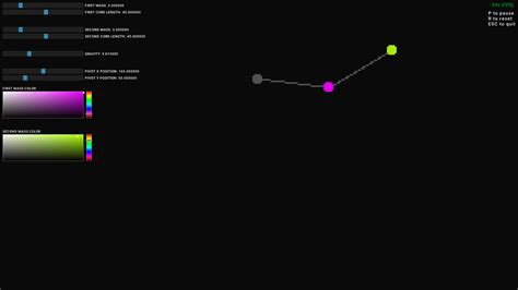 Double Pendulum Simulation by NotManyIdeas