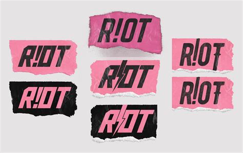 RIOT ⚡ | Logo Branding on Behance