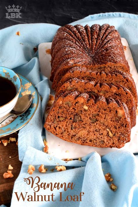 Banana Walnut Loaf - Lord Byron's Kitchen