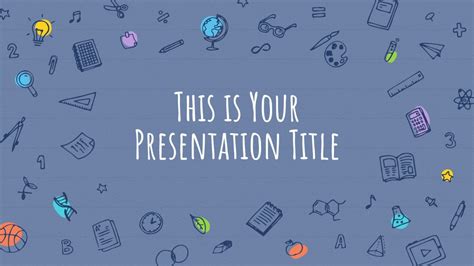 Education Background For Powerpoint