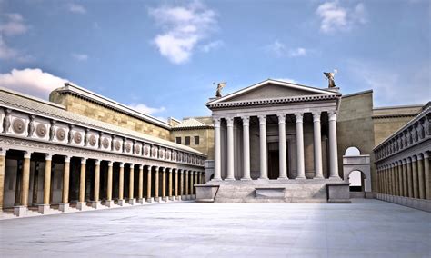 Forum of Augustus reconstruction | Rome, Klassieke oudheid, Tempel