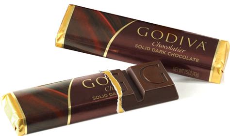 Godiva Solid Dark Chocolate Bar - 1-Piece • Godiva Belgian Chocolate Bars • Dark & Milk ...