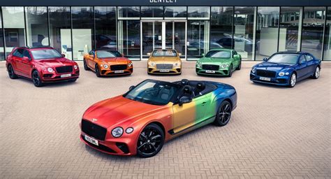 One-Off Bentley Continental GT Parades Its Rainbow Colors In Pride | Carscoops