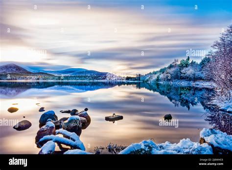 Loch Morlich, Aviemore Stock Photo - Alamy