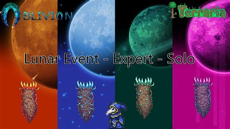 Terraria - Lunar Pillars Event Expert - Patch 1.3.5 - Solo - Lunatic ...