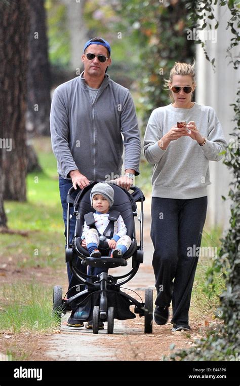 Molly Sims and husband Scott Stuber out with their son, Brooks in West ...