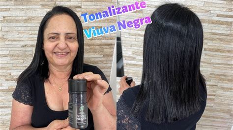 Tonalizante Preto - Camaleão Colors Viúva Negra - YouTube