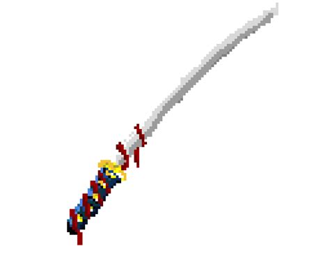 Katana pixel art