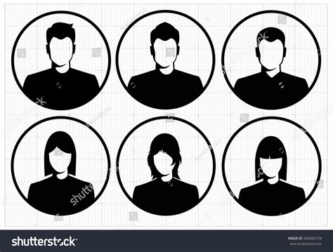 Silhouette Business People Icon Stock Vector (Royalty Free) 308506778 | Shutterstock