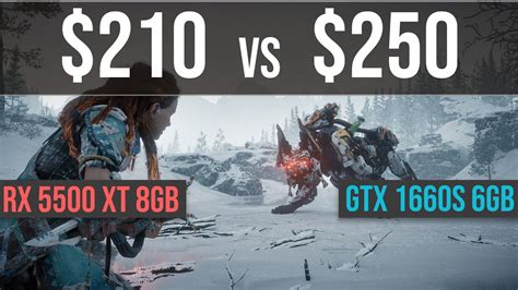 GTX 1660 Super vs RX 5500 XT 8GB test in 6 games | 1080p - Benchmarks