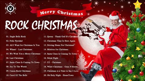 Best Rock Christmas Music | Rock Christmas Songs Of All Time | Happy New Year - YouTube