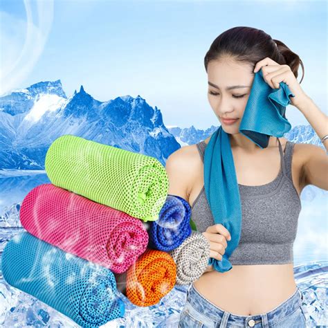 Fitness Drying Cooling Sports Towel For Gym Best Training Face Icy Sweat Towels Quick Dry 2018 ...