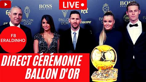 Ballon d'Or 2021 Ceremony live stream, direct cérémonie Ballon d'Or | Messi |Jorginho ...