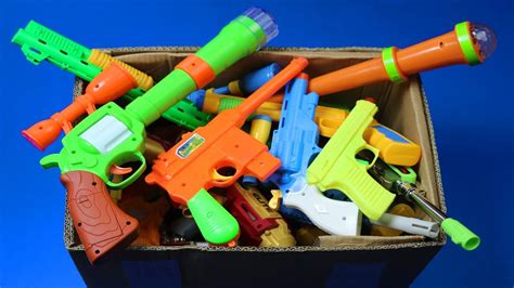 Box Full Of Toys! My Massive Gun Toys Arsenal - Real & Fake Nerf Guns ...