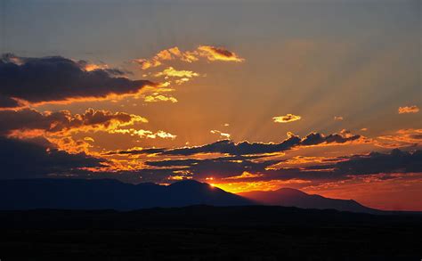 Wyoming Photos: Western sunset