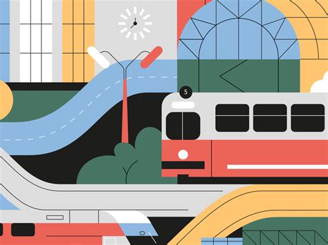 Vienna West Train Station by koivo on Dribbble