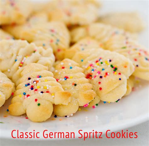 Spritz Cookies - Easy German Christmas Cookies - Recipes & Tips