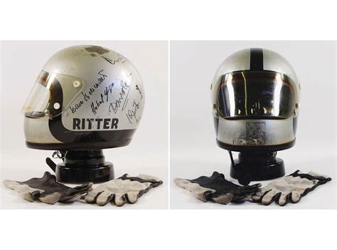 Original Helmet From Steve McQueen's "Le Mans" Film