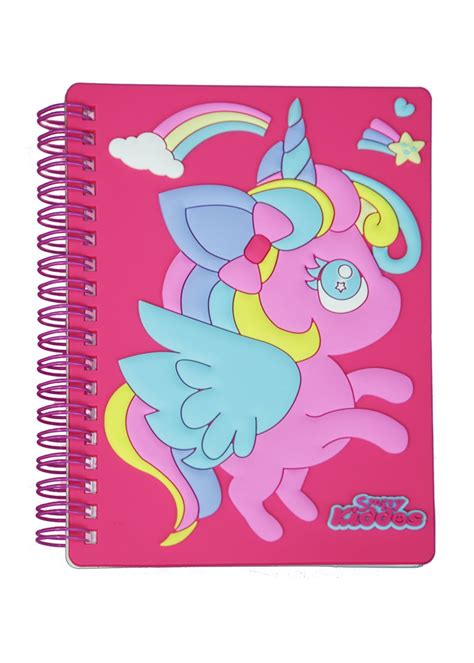 Get Smily Spiral Unicorn Notebook at ₹ 175 | LBB Shop