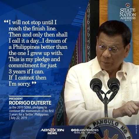 Quips and quotes from Duterte's 2019 SONA | ABS-CBN News