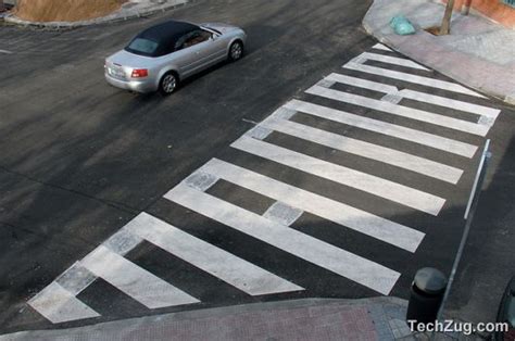 Incredible 3D Zebra Crossings From Around The World | Techzug.com