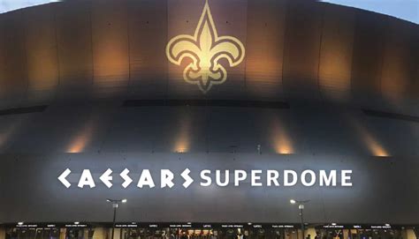 New Orleans Saints and Caesars Entertainment Announce Partnership ...