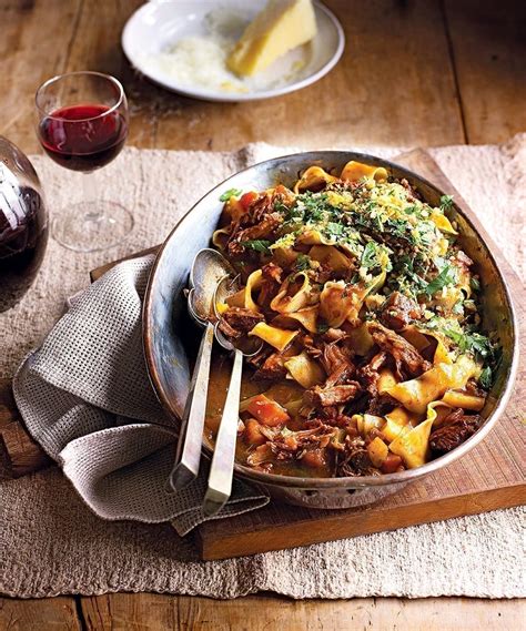 Boar ragù with lemon pangrattato recipe | delicious. magazine