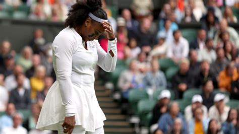 Serena Williams Exits Wimbledon in the First Round, Again - The New ...