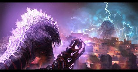 SHIN GODZILLA vs EARTH GODZILLA - by kikimihukuri : r/GODZILLA