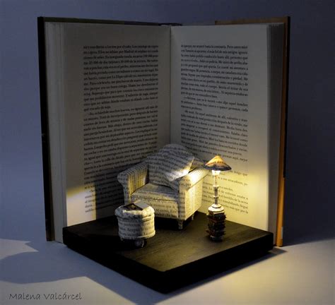 Diorama - Book Paper Diorama with light - Great Comfort on Behance