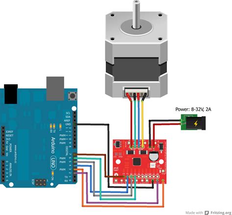 Big Easy Driver Hookup Guide - Learn.sparkfun - Stepper Motor Wiring Diagram - Wiring Diagram