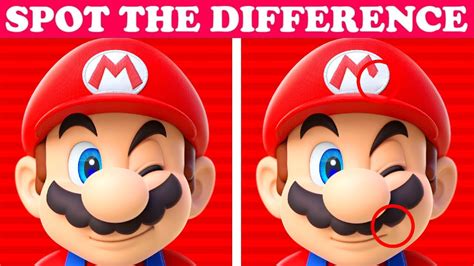 Spot The Difference: Super Mario (Part 3) - YouTube