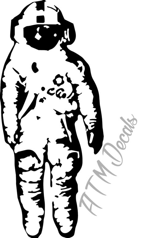 ATM Decals & Design — Spaceman Decal