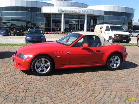 2000 Bright Red BMW Z3 2.3 Roadster #21876700 | GTCarLot.com - Car ...