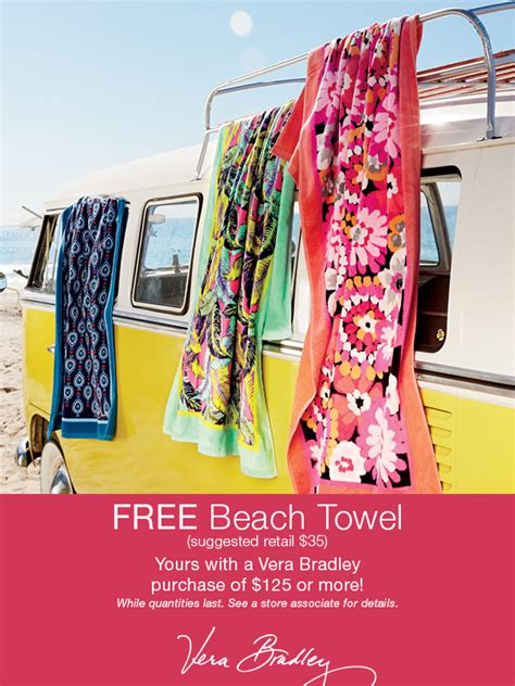 Beach/Pool bound? Take a Vera Bradley Towel! – Sachi Girls