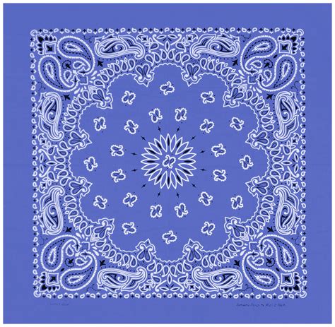 Blue Bandana Pattern – Patterns Gallery