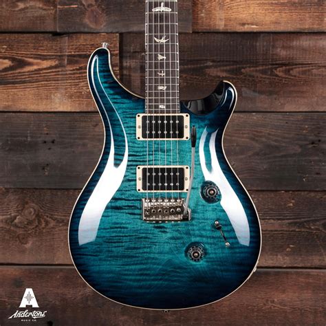 PRS Custom 24 in Cobalt Blue Smokeburst - Andertons Music Co.