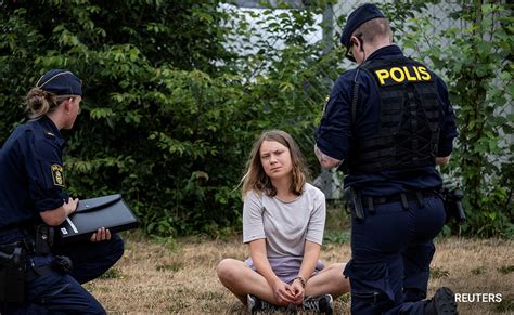 Activist Greta Thunberg Charged Over Swedish Climate Protest