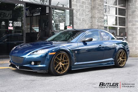 Mazda RX8 with 19in XO Helsinki Wheels exclusively from Butler Tires and Wheels in Atlanta, GA ...