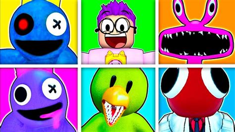 Unlocking Secret Roblox Rainbow Friends Morphs All New Skins Otosection ...