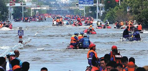 Henan flooding impacts 13.66 million - Chinadaily.com.cn