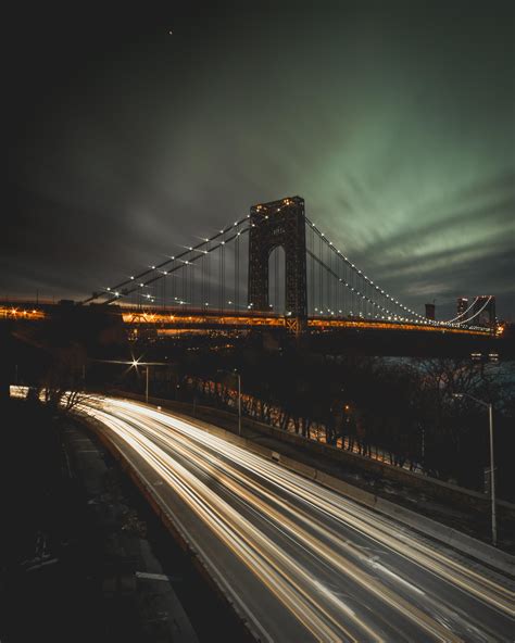 George Washington Bridge at night : r/newyorkcity