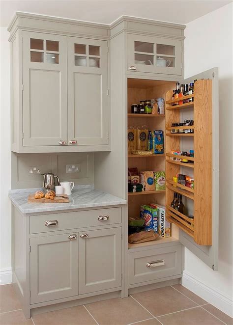 Traditional kitchen cabinet with pantry built into it | Kitchen Storage ...