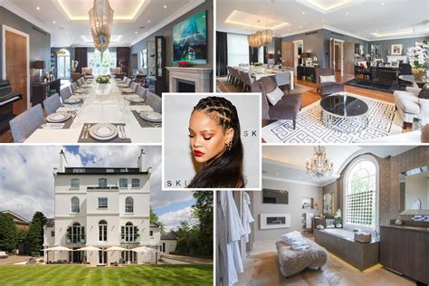 Inside Rihanna's £32m London mansion as the price is slashed by £4.5m ...