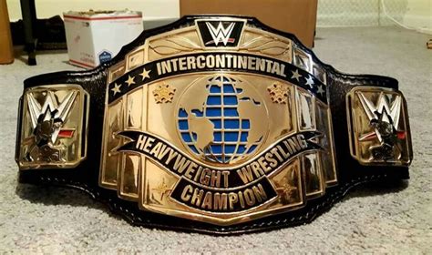 Intercontinental Championship: black strap with current logos Pro ...