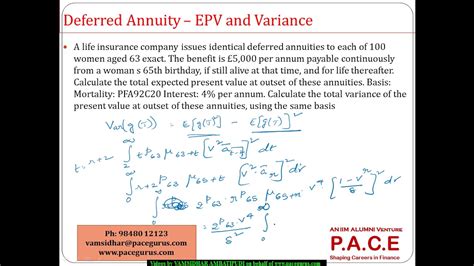 Present Value Of Deferred Annuity Calculator