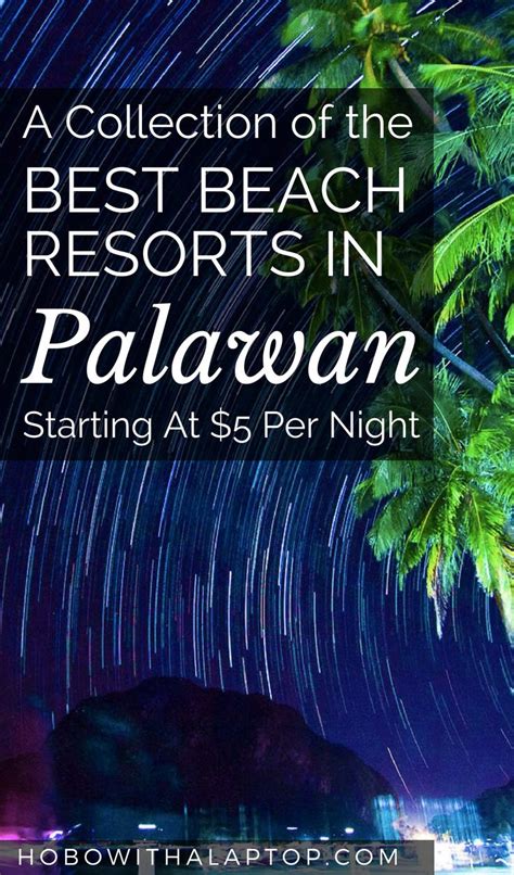 A Collection of the Best Palawan Beach Resorts Starting at $5 Per Night | Beach resorts, Palawan ...