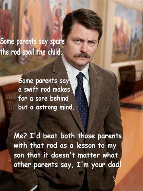 Ron Swanson Love Quotes