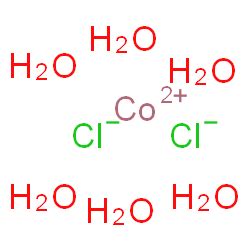 Cobalt(II) chloride hexahydrate | H12Cl2CoO6 | ChemSpider